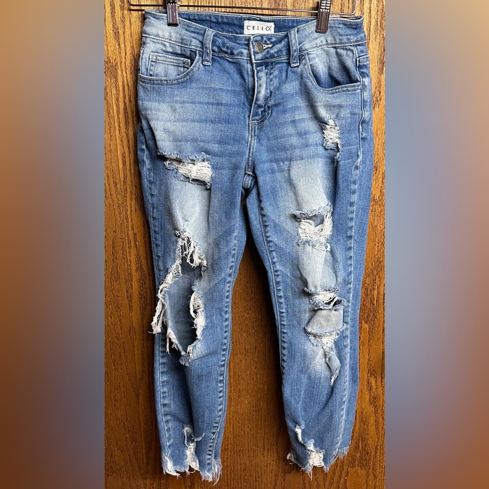 Cello deconstructed jeans